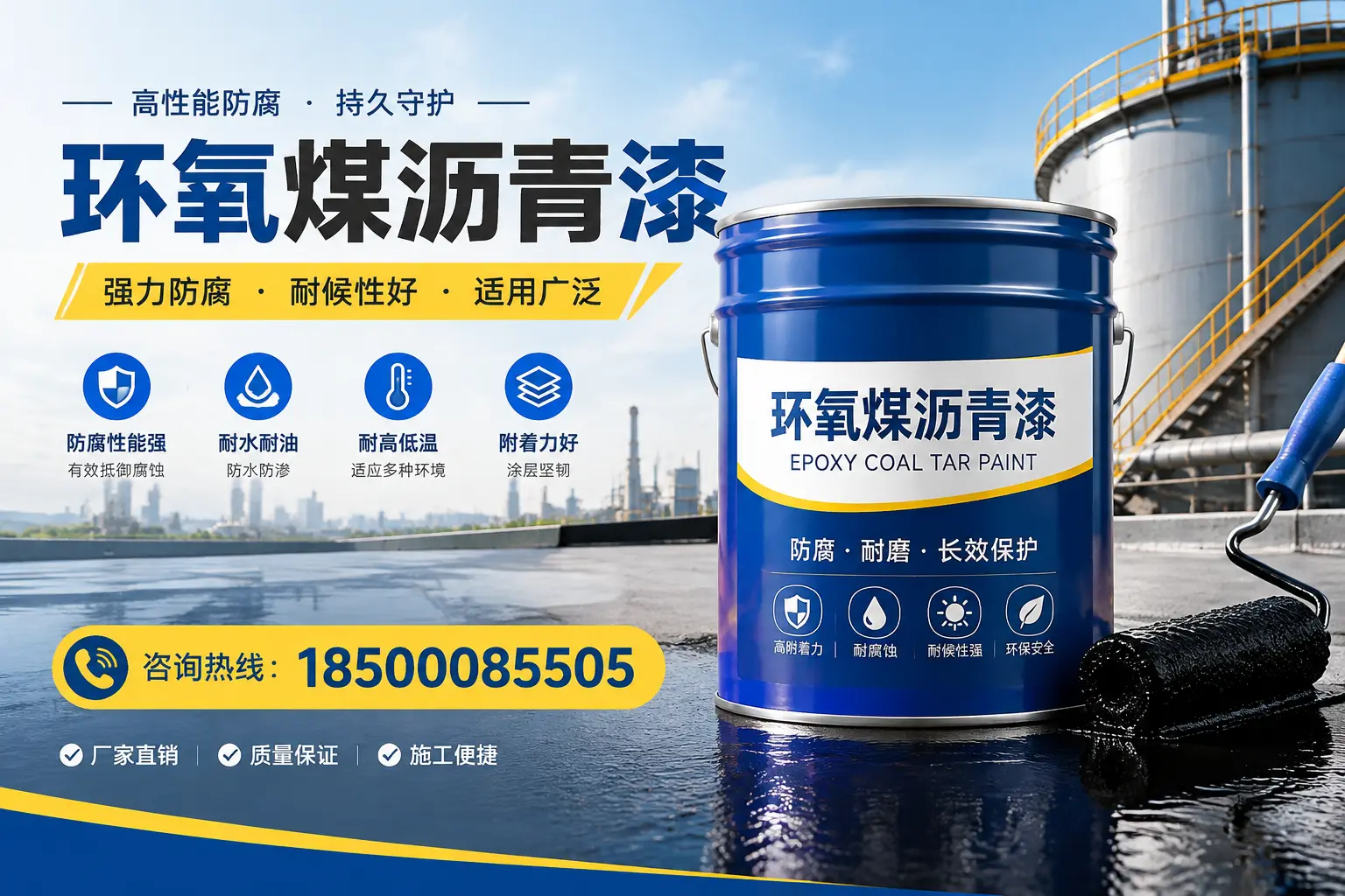 环氧煤沥青漆的储存与运输注意事项，三明企业须知